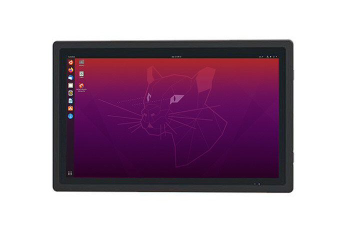 18.5-Inch Integrated Linux layar PC industri untuk Sistem Transportasi dan Smart Equipment