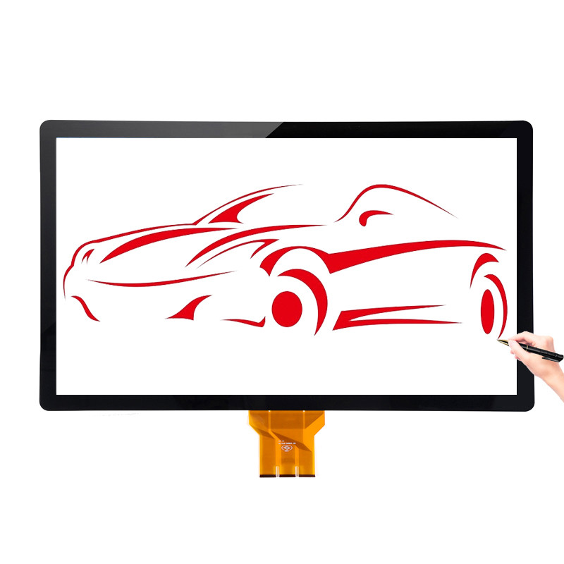 Kios Proyeksi Capacitive Touch Panel, 6H Hardness Capacitive Touchscreen Display