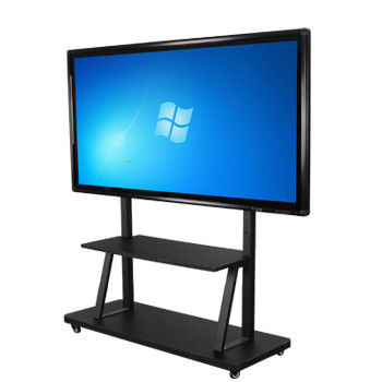 70 Inch LCD OPS Semua Dalam Satu Layar Sentuh PC Built - In Papan Tulis Interaktif Cerdas Untuk Ruang Pertemuan