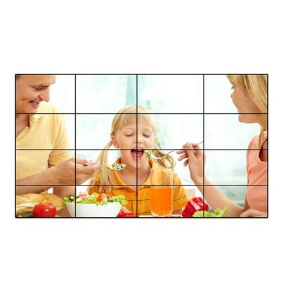 3X3 65 Inch 3.2mm Dinding Video Bezel Sempit 700nits